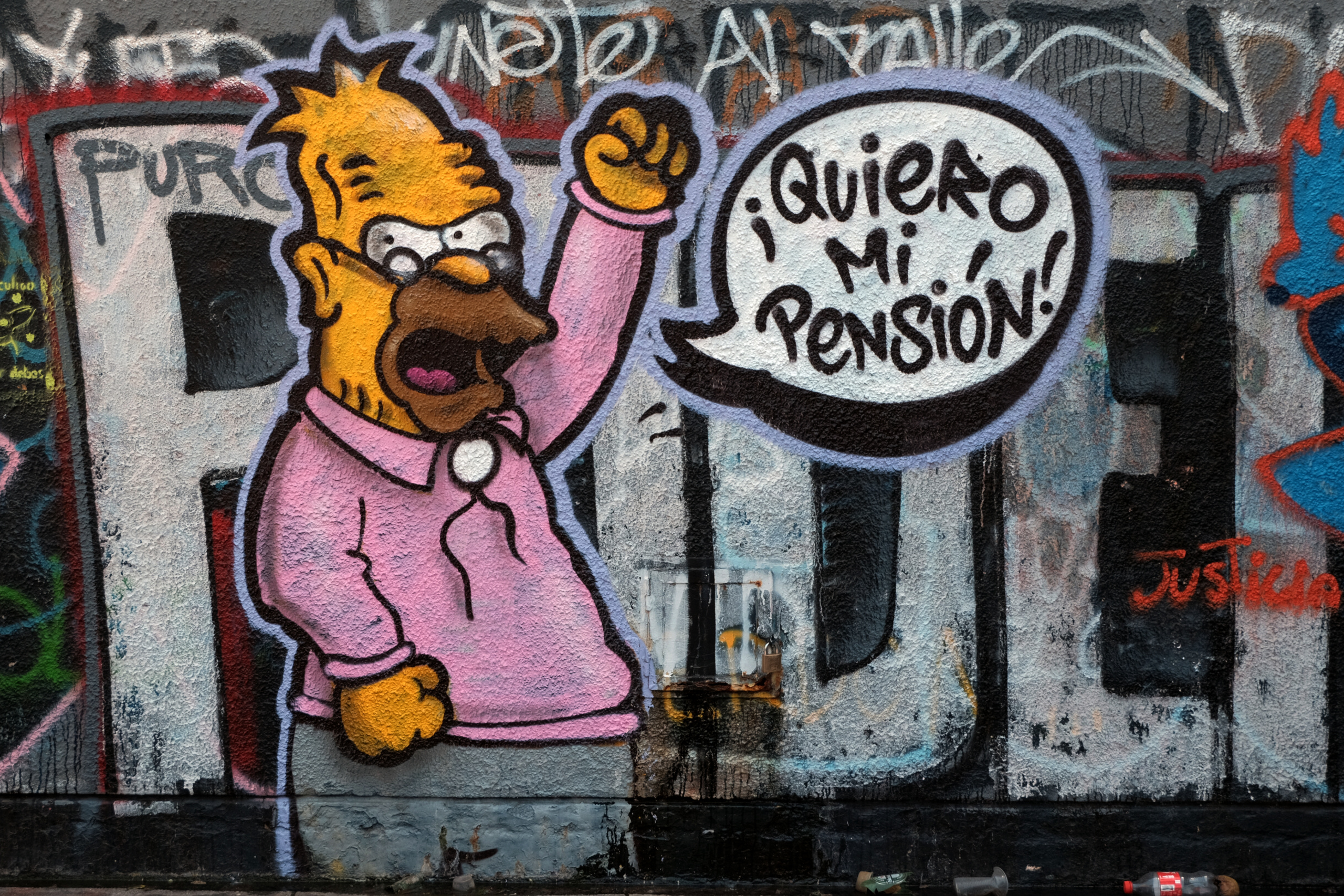 ¡Quiero mi pension! © Luis Bustamente