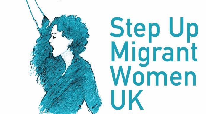 Step Up Migrant Women logo