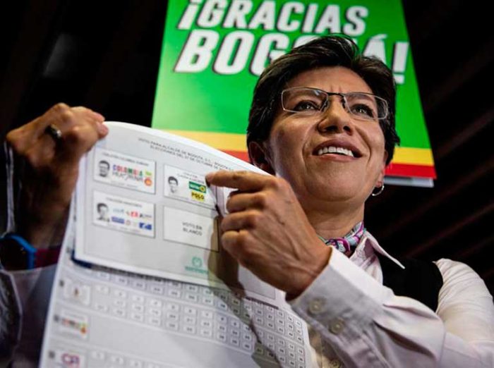 Claudia López, Mayor of Bogotá, blames Venezuelan migrants