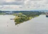 Panama canal by Pich Urdaneta