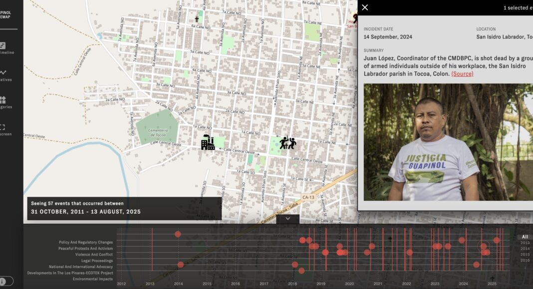 Guapinol Timemap by Leon Elliott