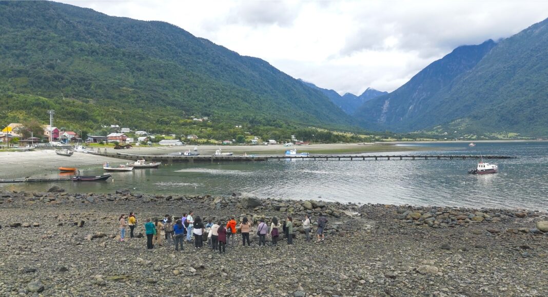 Part of the network looking at stone corrals, structures traditionally used in coastal or river areas to trap or concentrate fish and shellfish as the tides rise and fall. This is an ancestral fishing technique used by many Indigenous peoples and coastal communities.