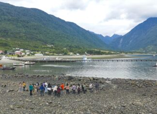 Part of the network looking at stone corrals, structures traditionally used in coastal or river areas to trap or concentrate fish and shellfish as the tides rise and fall. This is an ancestral fishing technique used by many Indigenous peoples and coastal communities.