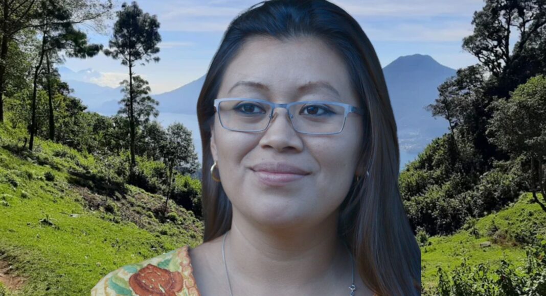 Dina Juc alcadesa indigena Santa Lucia Utatlan