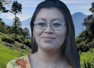 Dina Juc alcadesa indigena Santa Lucia Utatlan