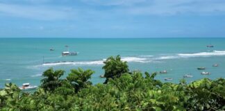 Brazil: Fishing for recognition Fishing boats along the coast of Brazil in the Amazônia Azul maritime territory