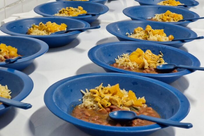 School meals prepared for children in Belém, Pará